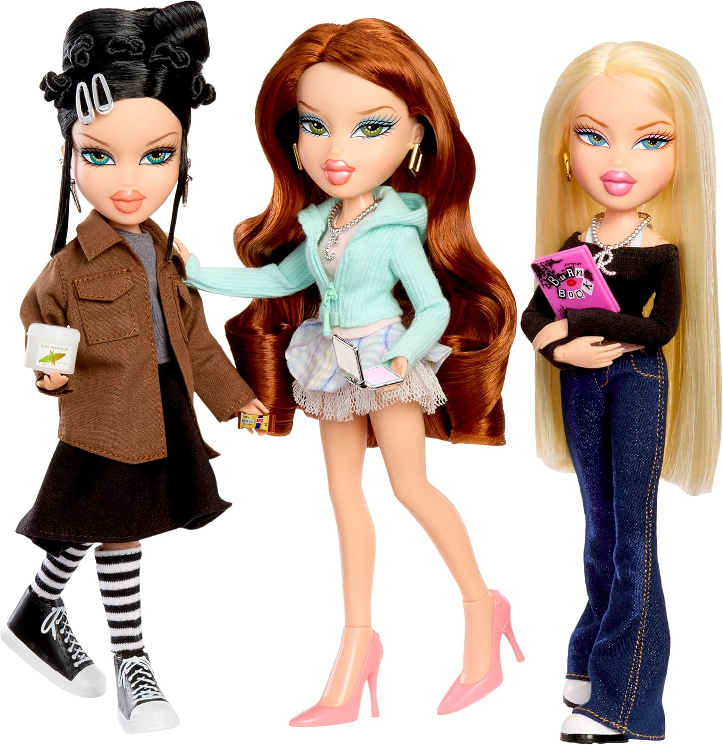 Bratz X Mean Girls Spring Fling Doll Regina &ndash; Collectable Fashion Doll with 2 Outfits, Pink Satin Dress, and Movie-Inspired Accessories