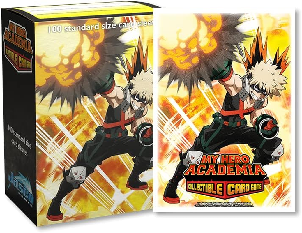 Arcane Tinmen My Hero Academia Bakugo Explode Matte Art Dragon Shield Sleeves 100 Piece image number 3