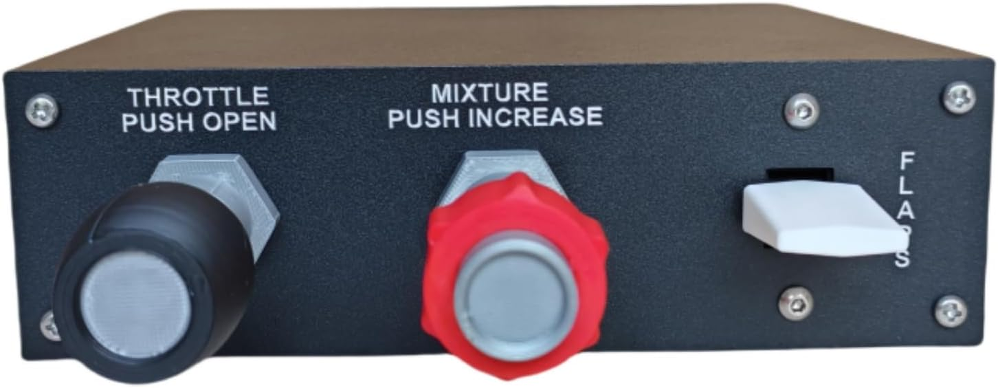 Meza Sim-Throttle Mixture Flaps (TMF) Controller for Flight Simulator MSFS2020, X-Plane,Fsx,Prepar3D
