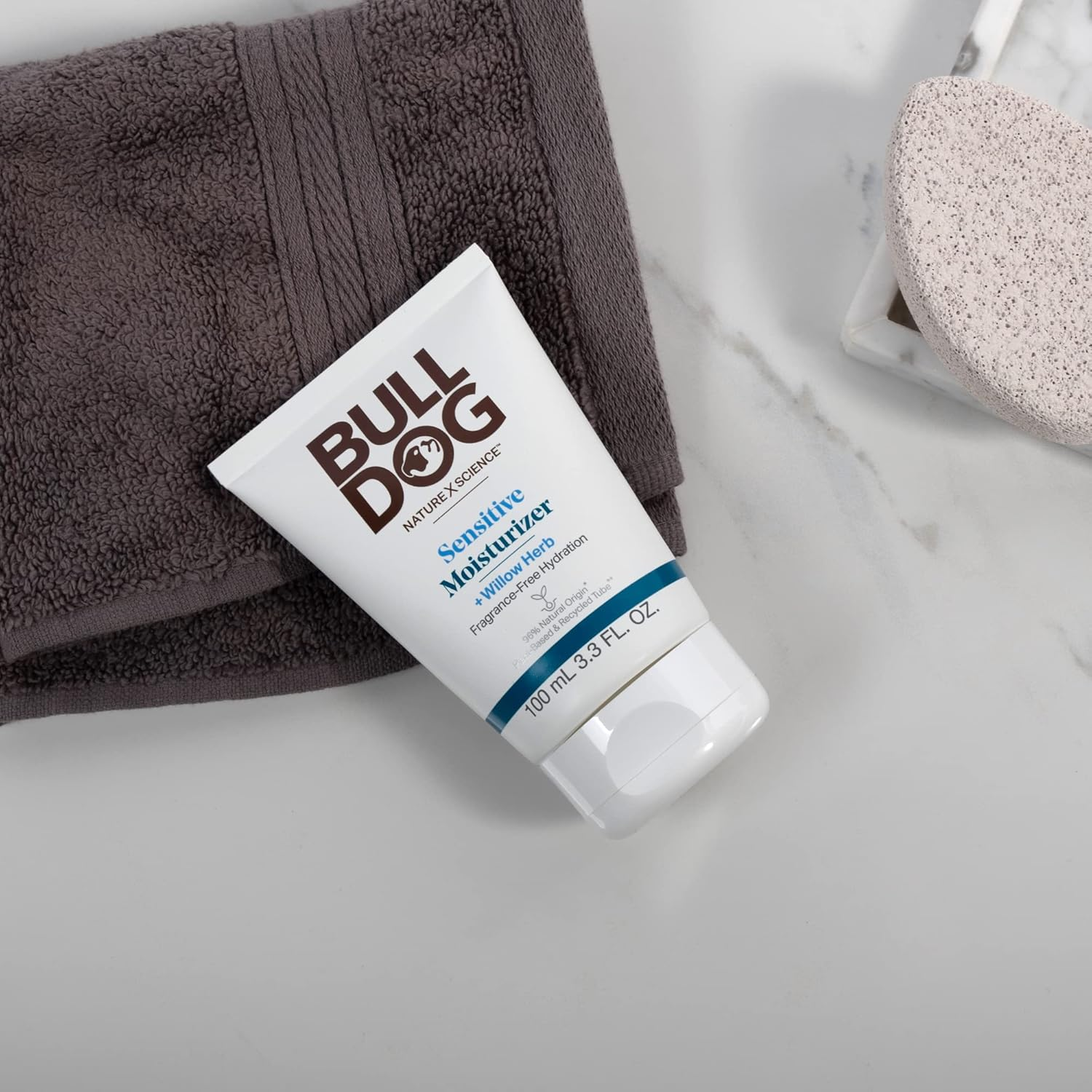 BULLDOG Mens Skincare and Grooming Face Moisturizer Fragrance Free, Sensitive, 3.3 Fluid Ounce image number 2