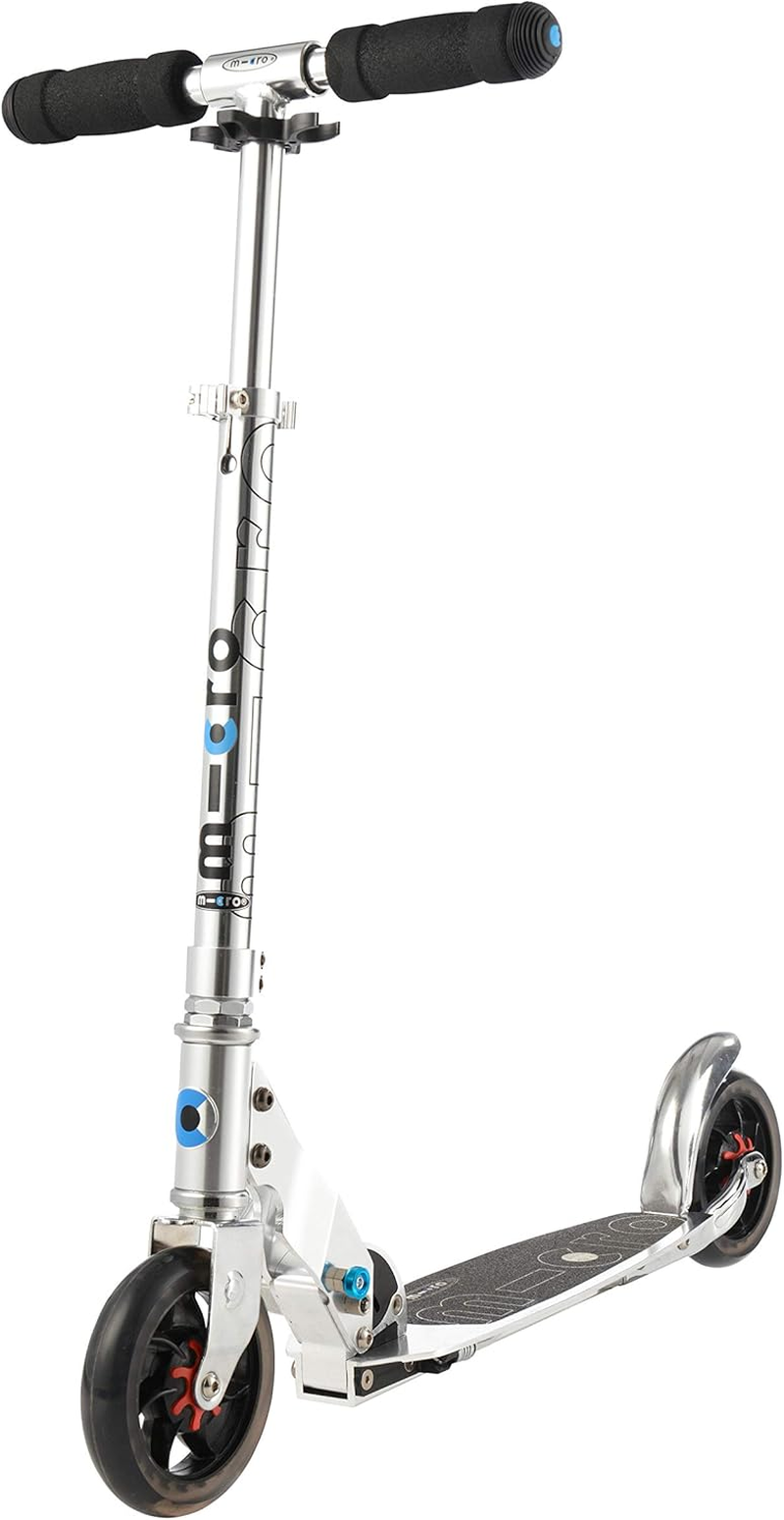 Micro Speed+ 2-Wheel Folding Scooter - Silver image number 3