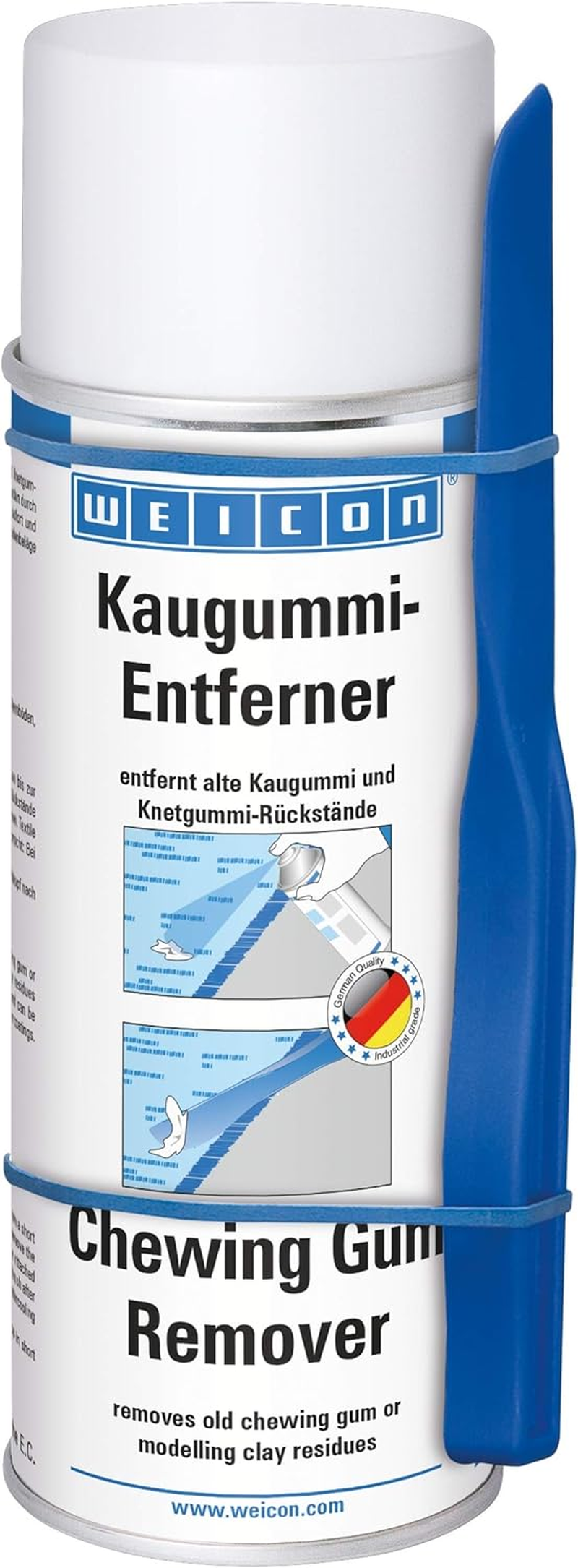 WEICON Chewing Gum Remover | 400 Ml | Removes Chewing Gum and Plastic Residues | Suitable for Clothing, Furniture, Floor, Carpet, Car Etc. image number 2