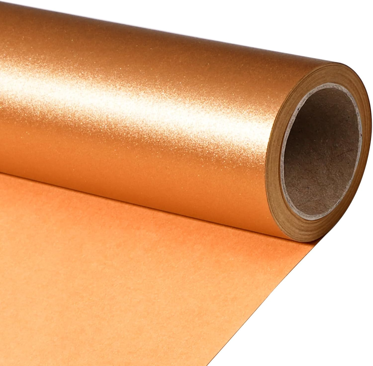 WRAPLA White Wrapping Paper 43Cm X 10M Solid Color Pearly-Lustre Paper, Gift Wrapping Paper Rolls for Wedding, Birthday, Bridal Shower, Christmas, Baby Shower(17In X 33Ft)