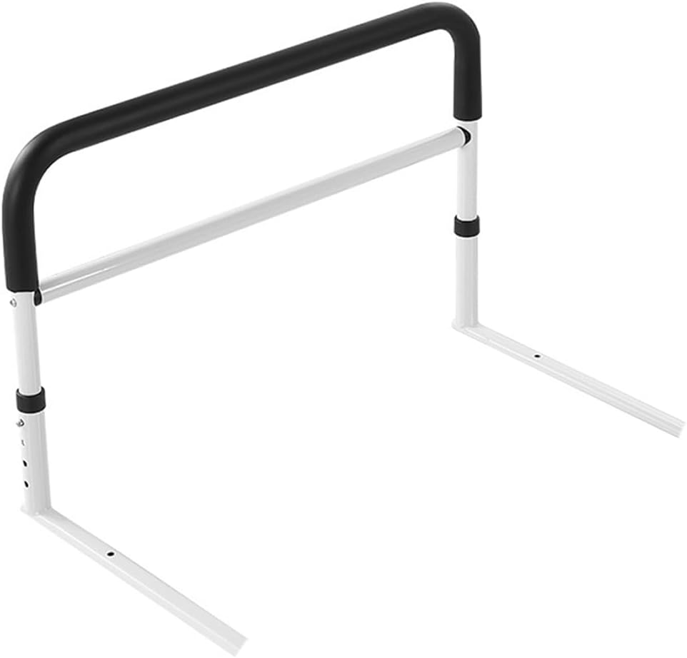 4 Height Adjustable Bedside Handrail, Bedside Assist Grab Bars, Bedside Safety Bed Rail Rack, Portable Bed Assist Rail, Grab Bar for Disabled, Senior, Elderly, People in Need image number 1