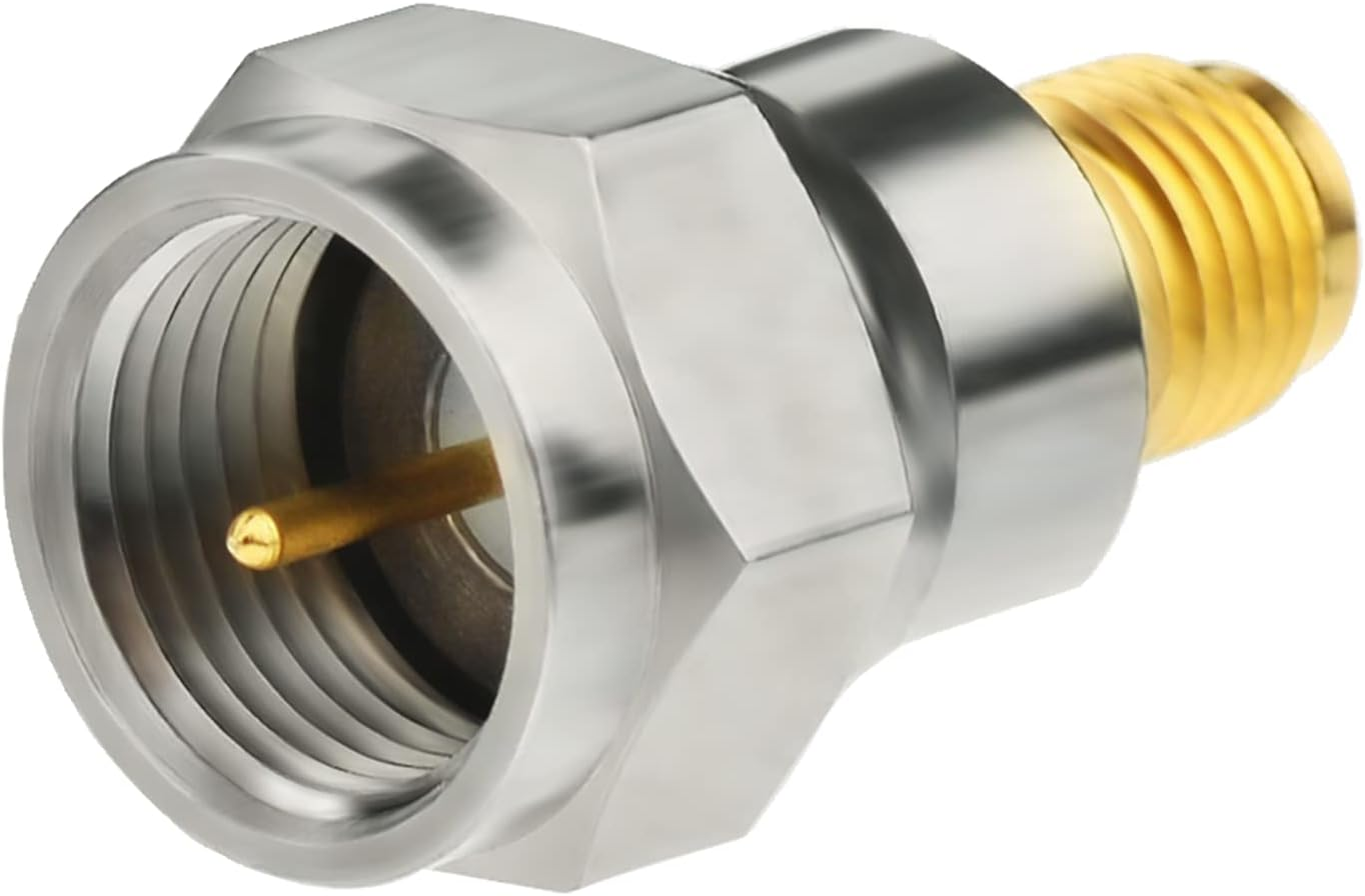 Bingfu DAB+ FM Antenna Adapter SMA Adapter SMA Female to F Male Antenna Connector RF Converter Set 2Pcs for FM/AM/DAB+ Radio Kenwood Pioneer Pure JVC image number 1