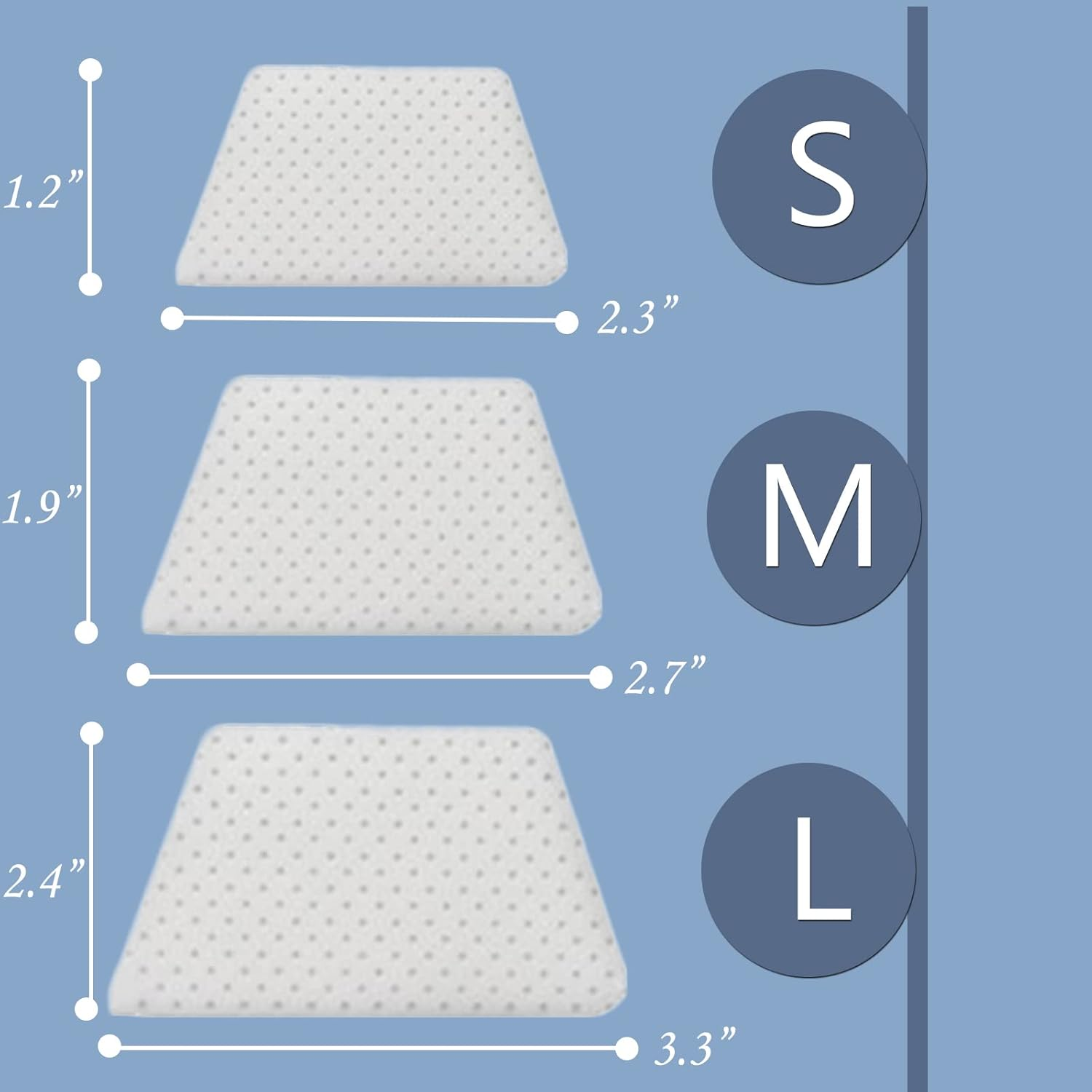 Thermoplastic Nasal Splints, External Nose Support Protector for Rhinoplasty Septoplasty Surgery, Nose Brace Fracture, ENT, Orthopedic Immobilization, 5Pcs-M Size (B) image number 4