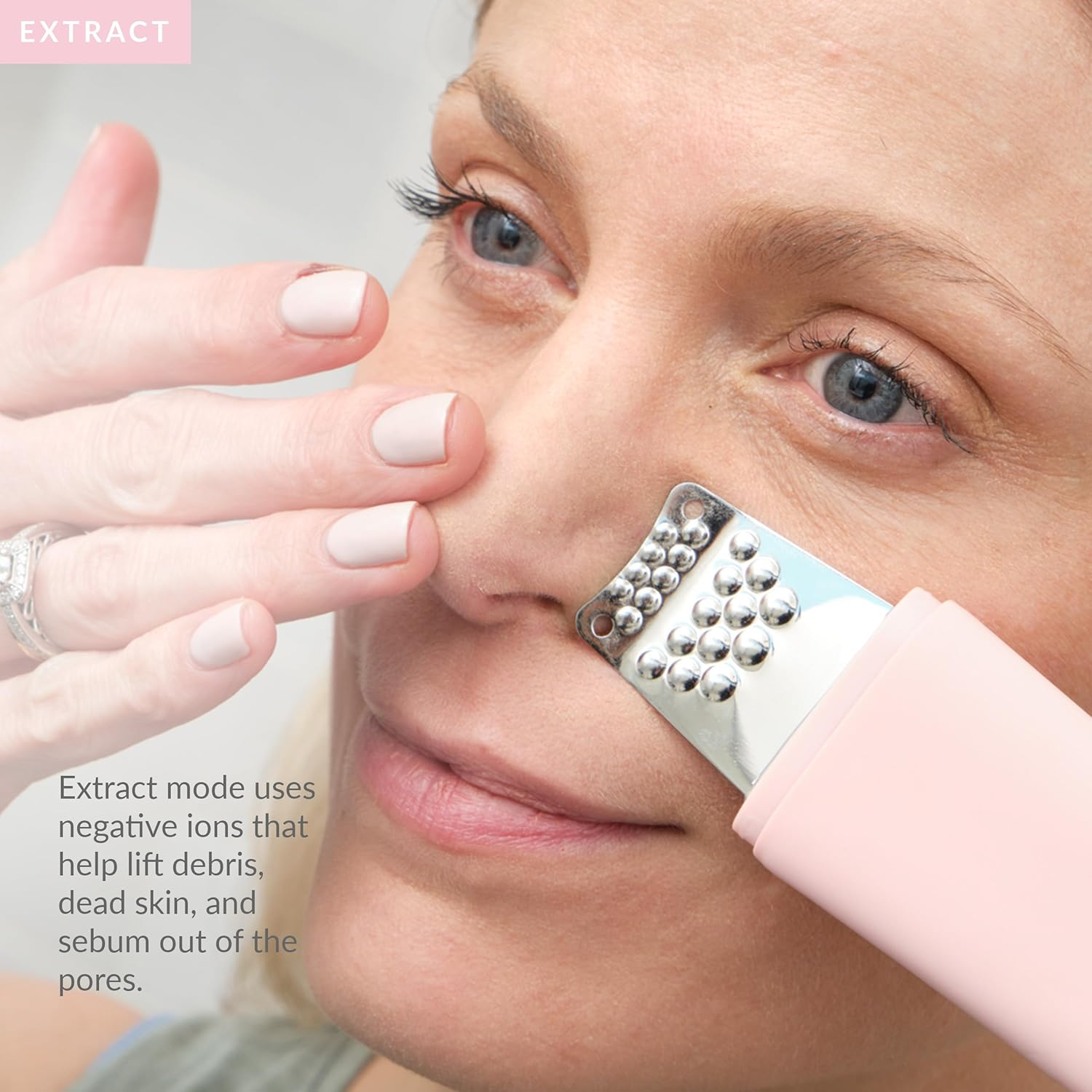 PMD Wave Pro - Professional-Grade Advanced Skin Spatula - Extract, Infuse, & Lift - Sonicglow Vibration Technology and EMS - Clear Pores, Blackheads, & Whiteheads image number 4