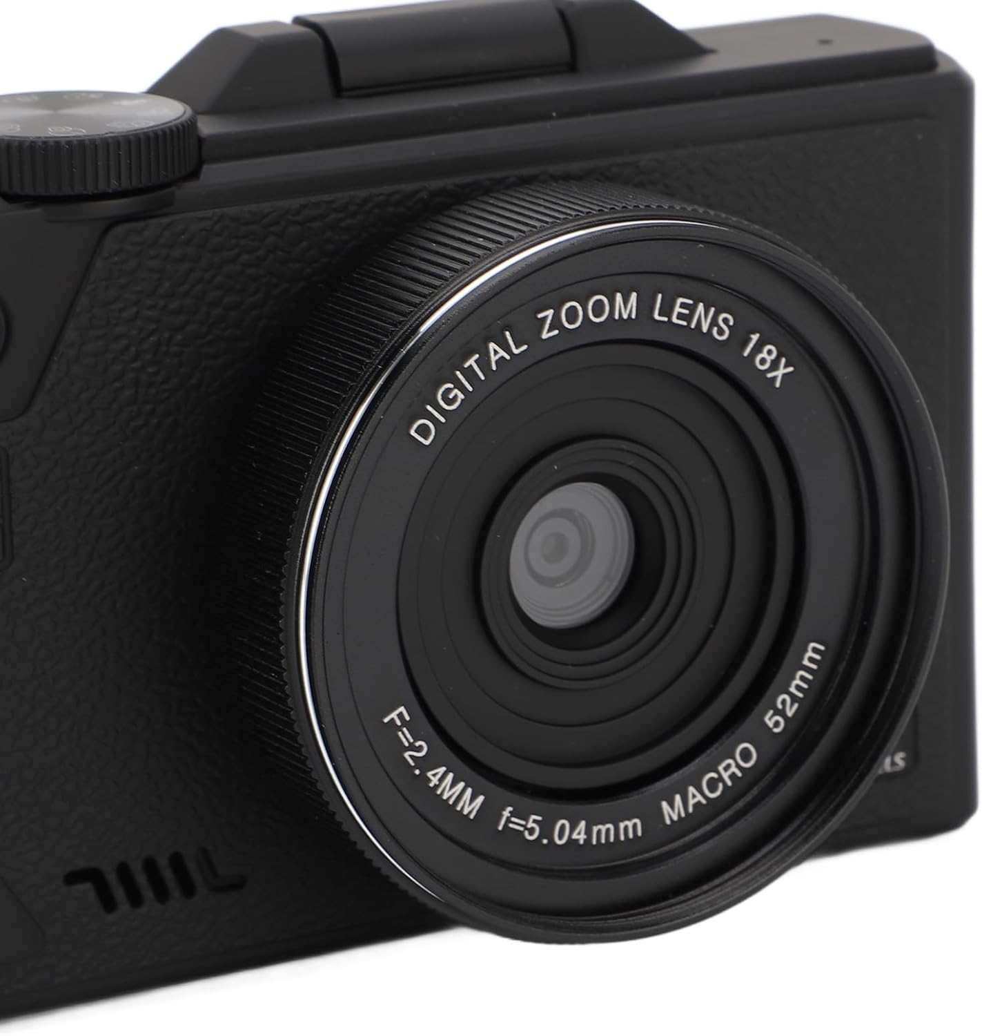 5K Digital Camera, 75MP HD Autofocus Vlogging Camera, 18X Digital Zoom Retro Mirrorless Camera with 3" Screen for Photography (Black) image number 1