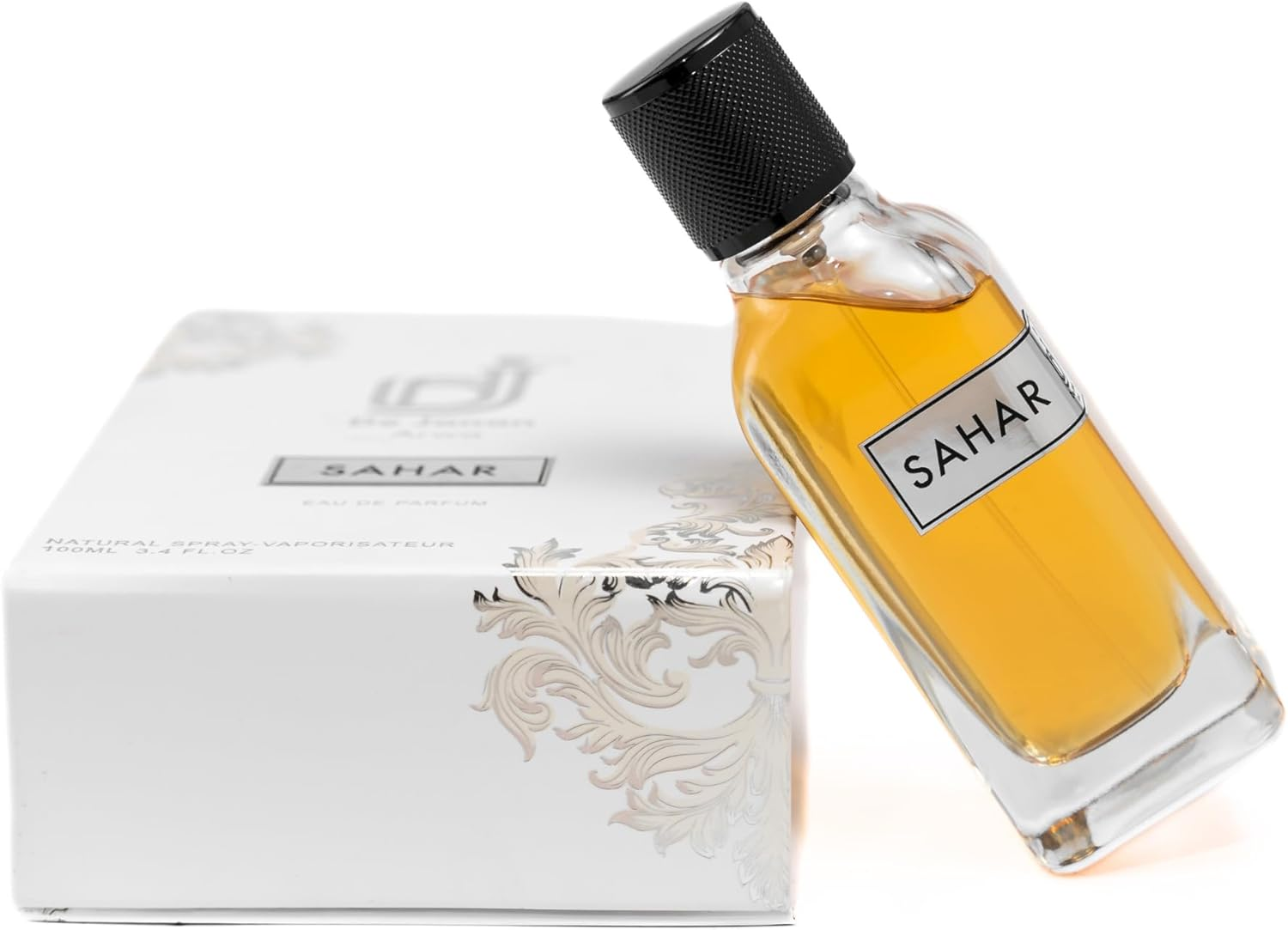 De Janan SAHAR Eau De Parfum &ndash; Mysterious, Enchanting & Irresistible Scent &ndash; Sophisticated Blend of Oud, Bergamot & Musk Notes &ndash; Long-Lasting & Perfect for Any Occasion &ndash; 100Ml (Pack of 1) image number 2