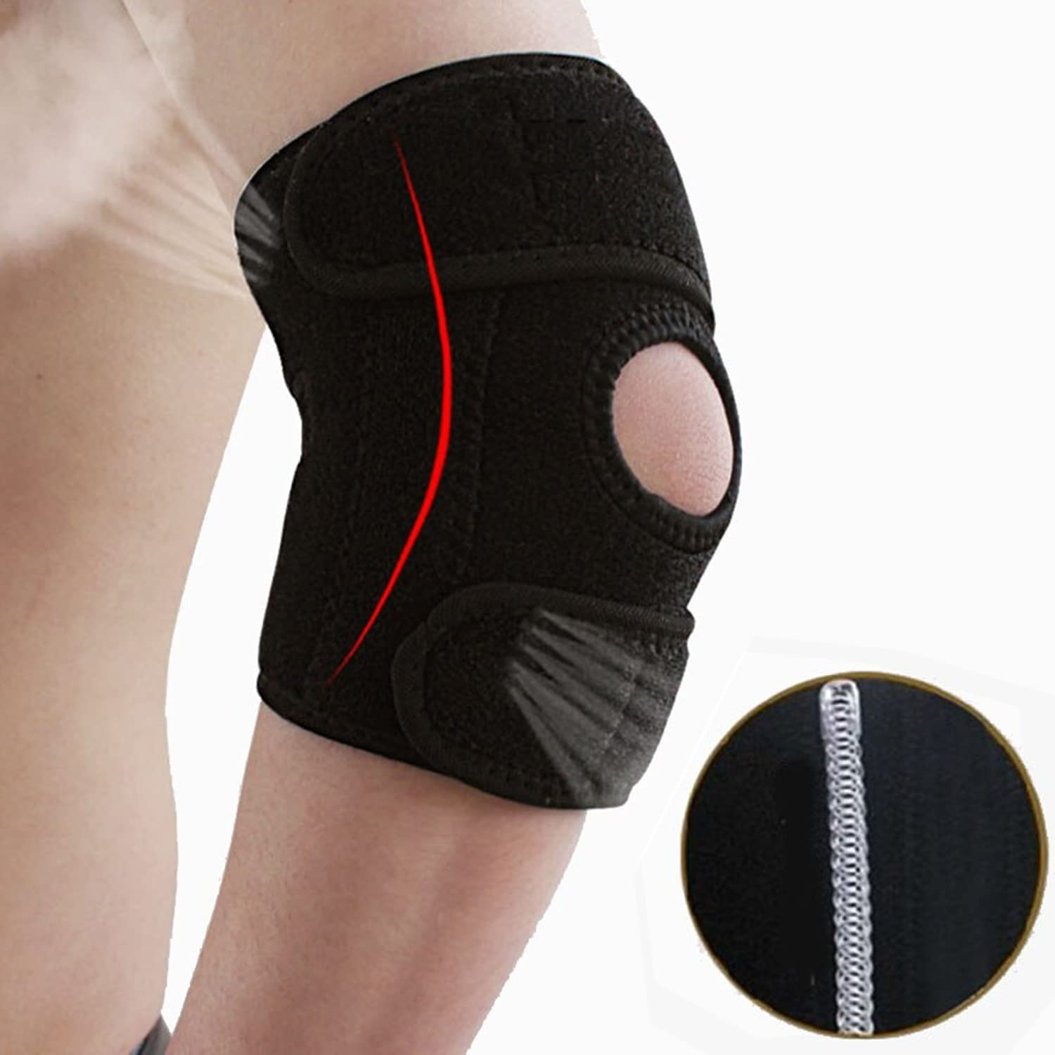 Adjustable Tennis/Golf Elbow Support Brace Strap Band Forearm Protection image number 1