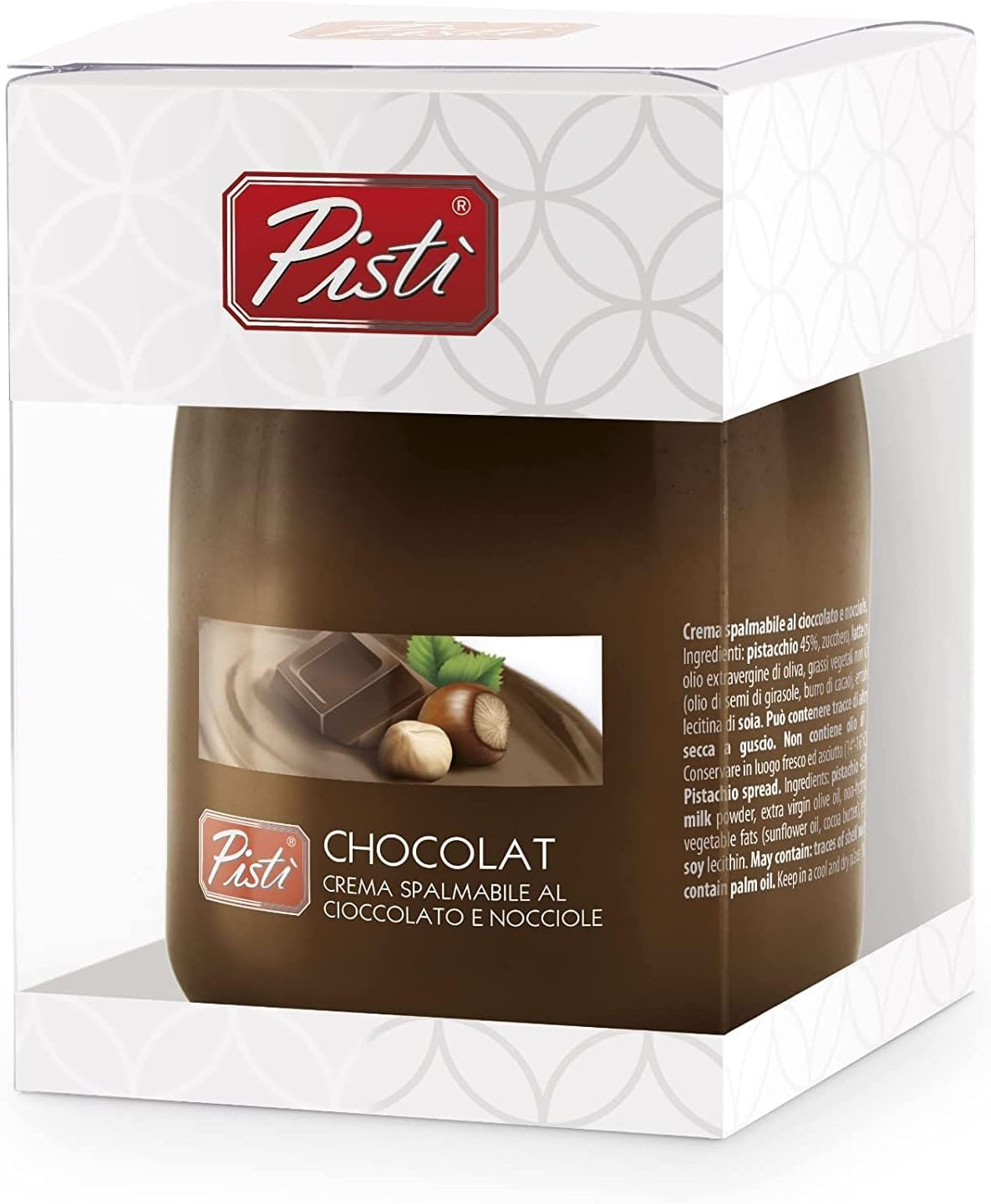 Pisti Sicilian Spreadable Chocolate Cream 600G