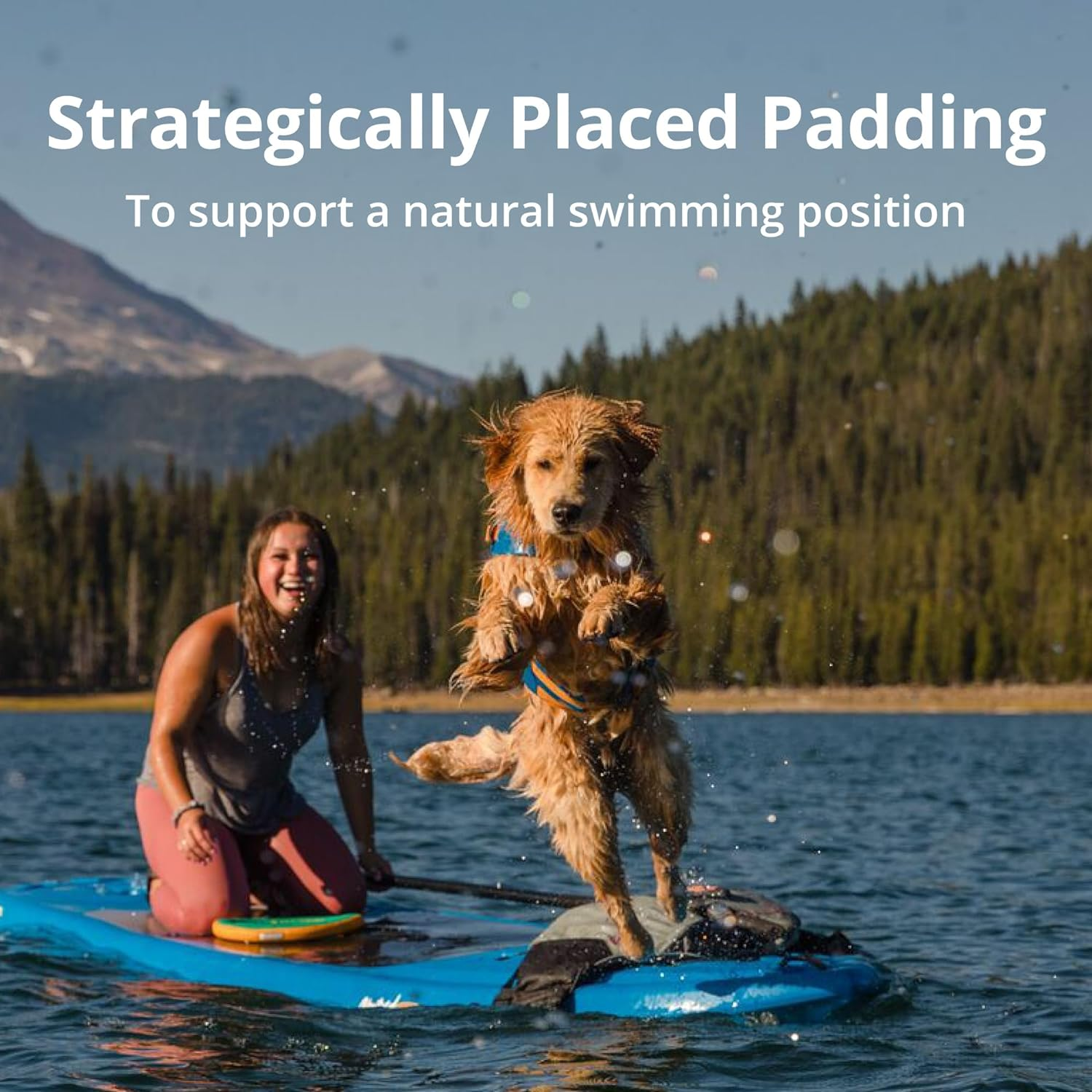 Ruffwear Float Coat Dog Jacket, Buoyancy and Buoyancy, Dog Vest for Safe Swimming, Boating, Water Sports, Wave Orange, X-Small image number 4