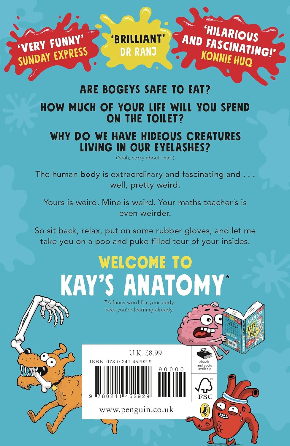Kay'S Anatomy: a Complete (And Completely Disgusting) Guide to the Human Body image number 2