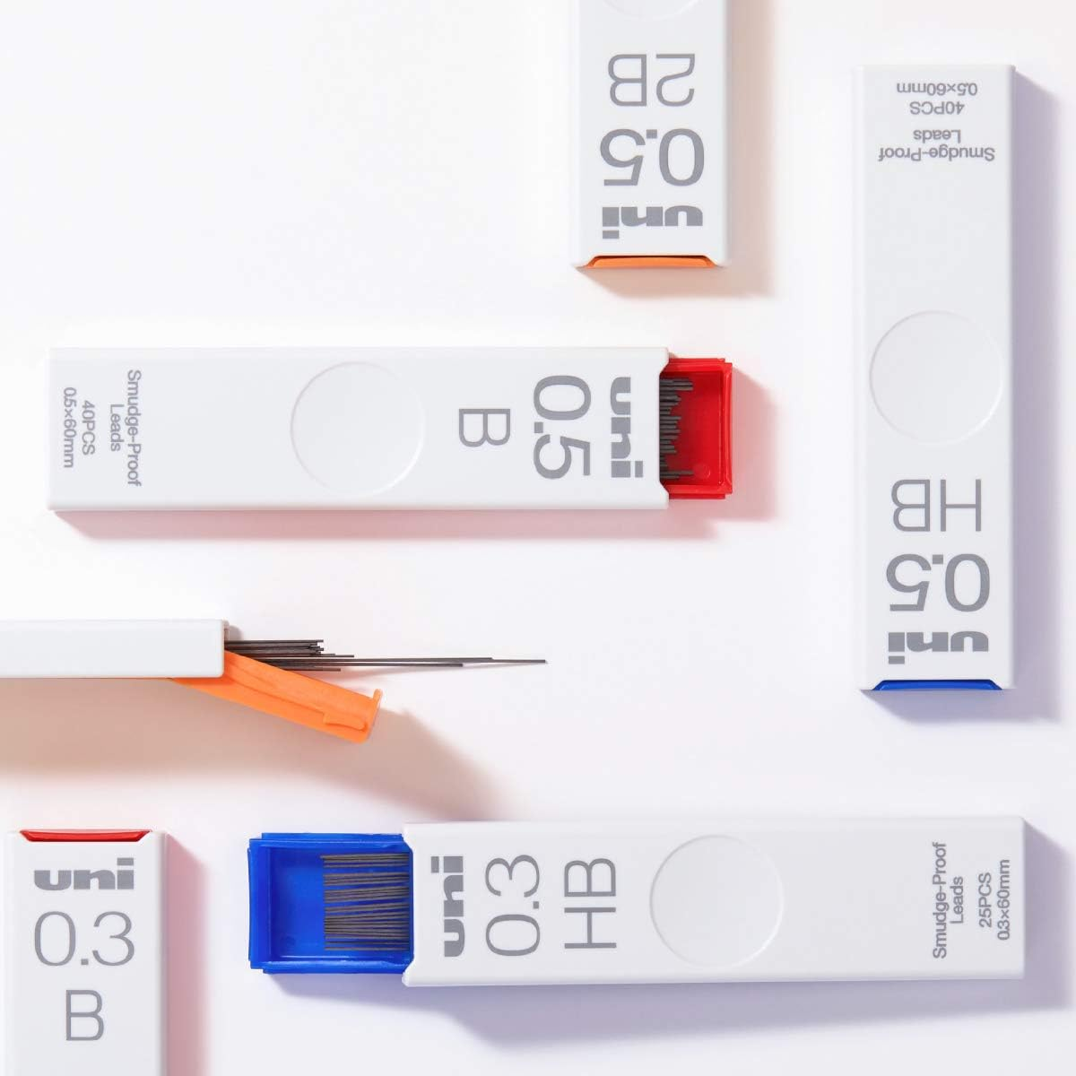 Mitsubishi Pencil Sharpening Lead Uni 0.5 2B image number 4