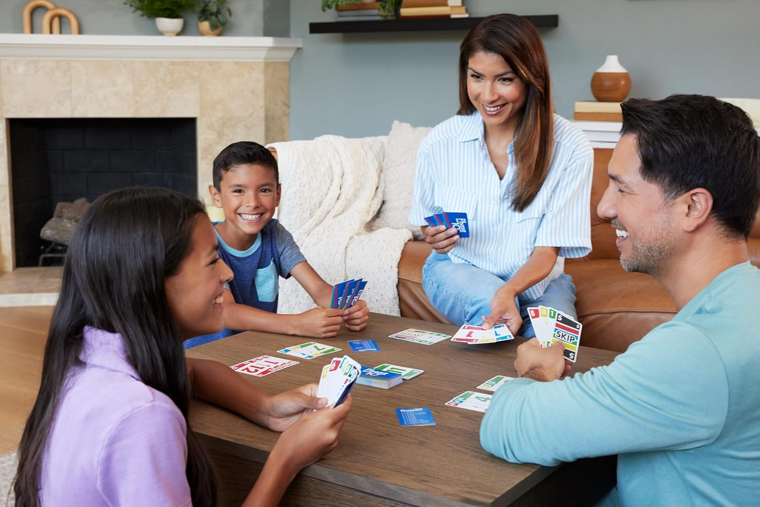 Mattel Games Phase 10 Card Game with 108 Cards, Ages 7 Years and Older (Amazon Exclusive) image number 1