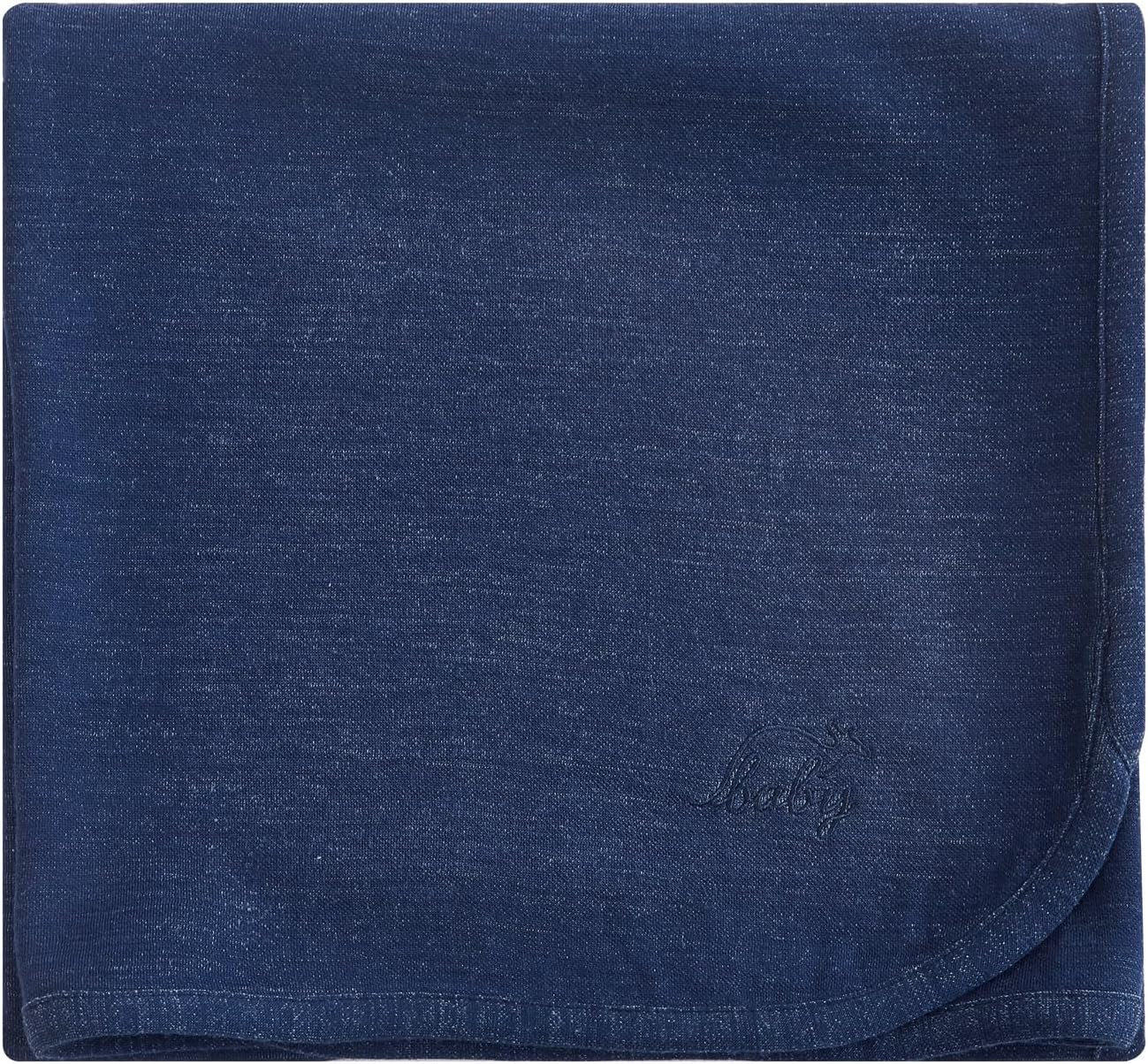 Australian Wool Blanket, Navy Marle