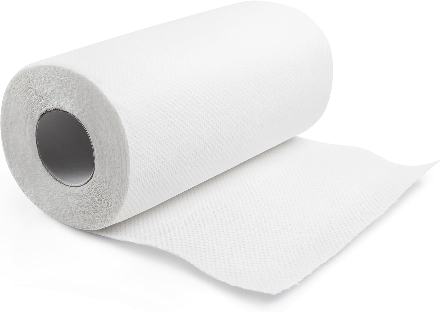 Dolphy Virgin Paper Hand Towel - 1-Ply Roll Towel, 80 Meters per Roll, High Absorbency, 16 Rolls per Carton - Ideal for Offices, Restaurants, Schools, and Healthcare Facilities image number 1