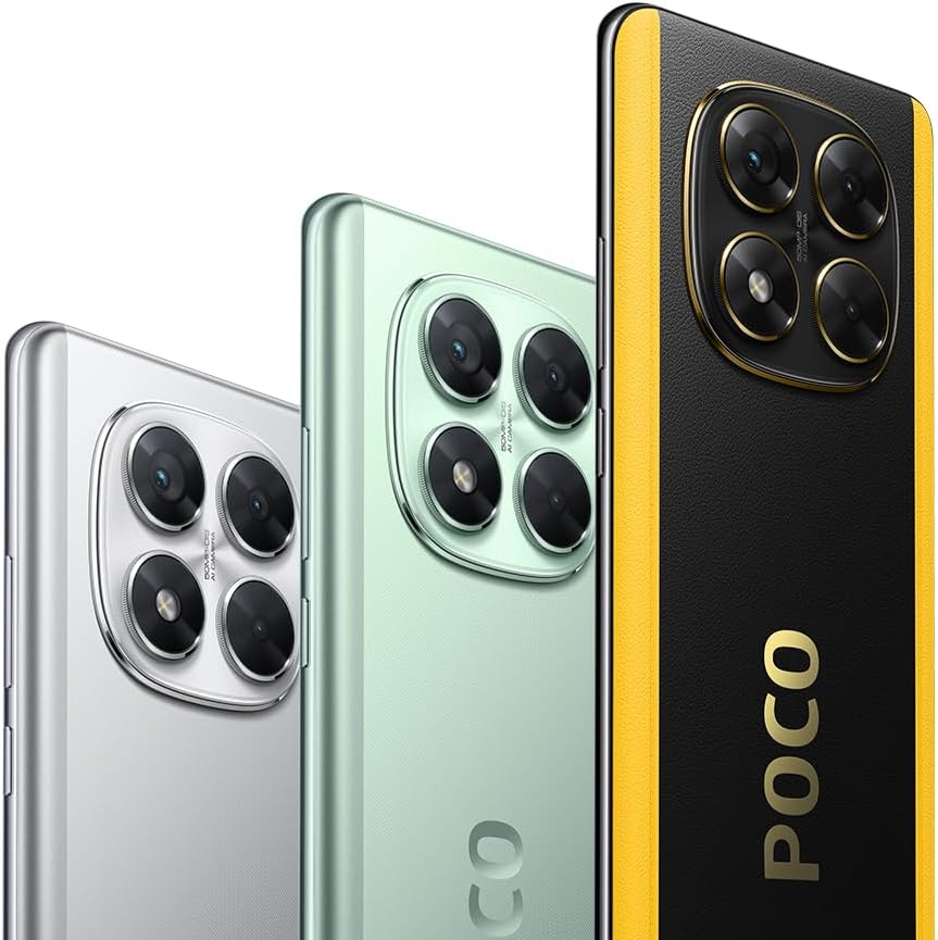 Xiaomi Poco X7 Smartphone, 12+512GB, Silver, 50MP Main Camera with OIS, 5110Mah Battery, IP68 (Charger Not Included) image number 6