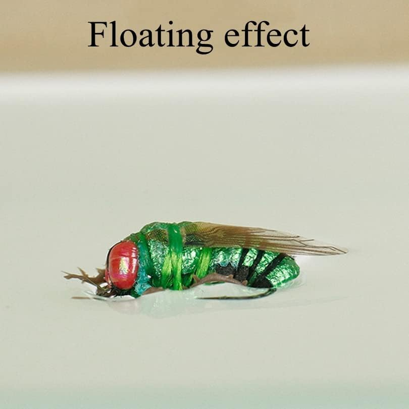 Origlam 2Pcs Realistic Trout Lure Fly Fishing Lures, Fly Fishing Trout Lures image number 2