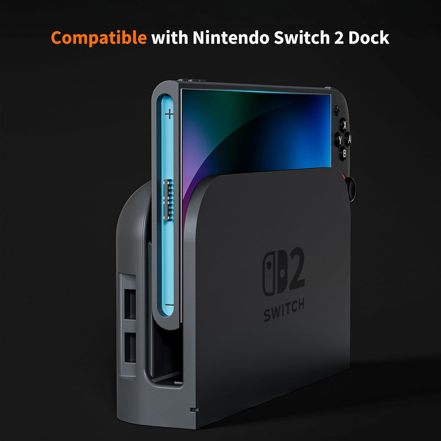 COOWPS Screen Protector Tempered Glass for Nintendo Switch 2 Model 2025 with Alignment Frame, Accessories Ultra HD Clear Anti-Scratch Glass Protector 9H Hardness Easy to Install for Switch2, 2-Pack image number 5