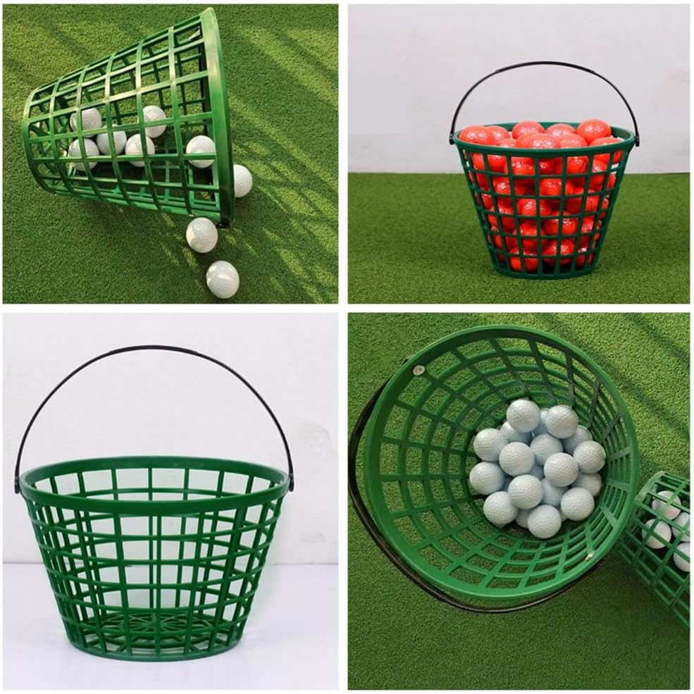 Golf Ball Basket,Golfball Container,Golf Basket Golf Ball Container Ball Bucket,Practical Golf Accessories,Portable Golf Ball Storage Container for Golf Balls for Golf and Tennis image number 2