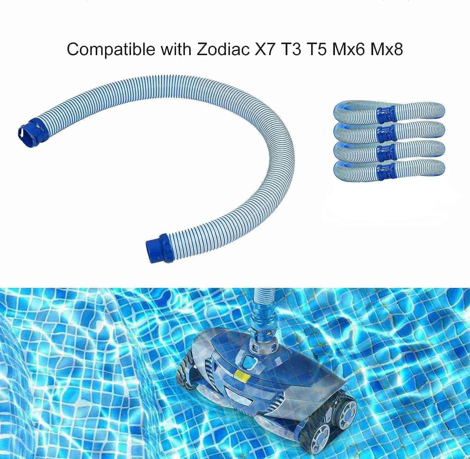 Pool Cleaner Vacuum Hoses, Fast Twist Lock Hose Replacement Kit Compatible with Zodiac Baracuda MX6,MX8,X7,T3,T5 Swimming Pool Cleaner Hose, Set of 4 Pack image number 5