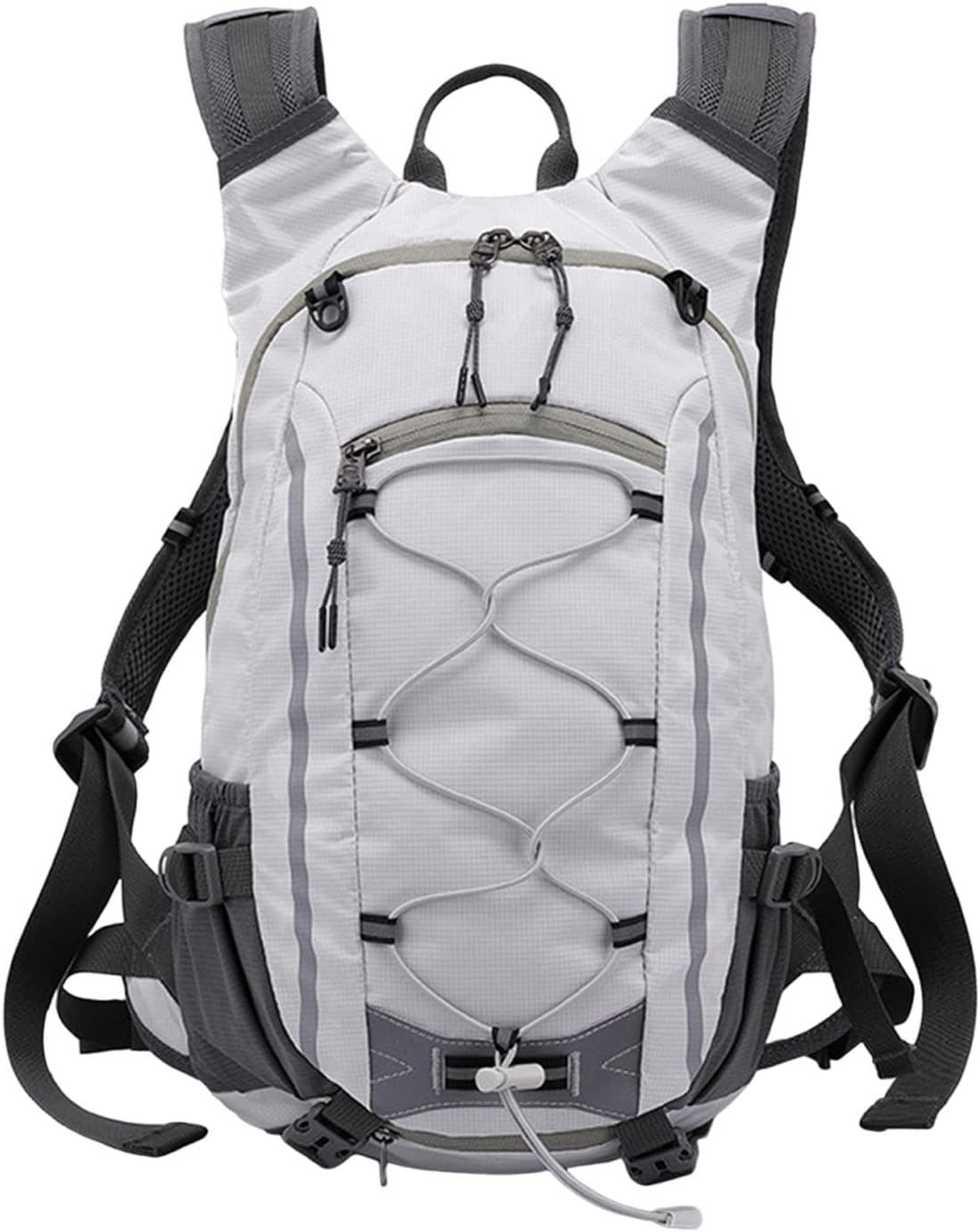 QSTDGVPW Mountaineering Hiking Backpack 20L Multifunctional Polyester Multiple Compartments for Daily Use Tear Resistant