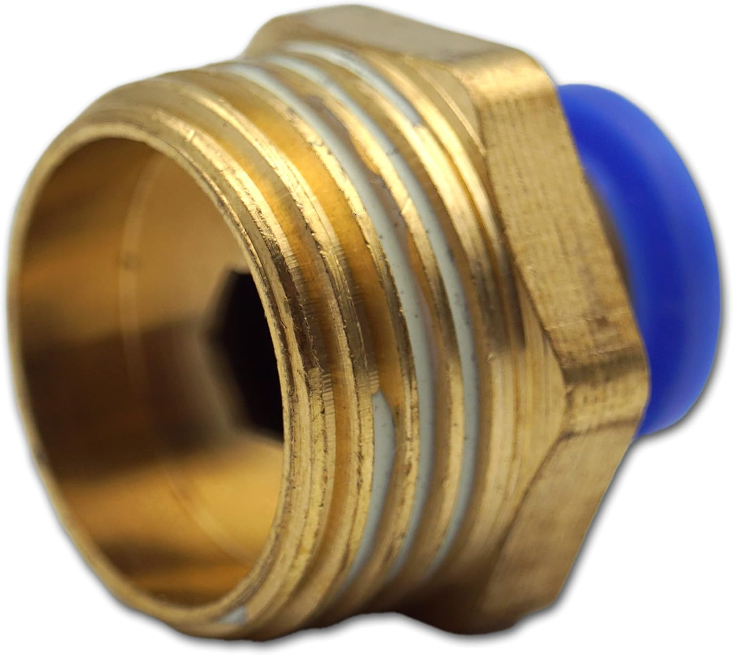 Pneumatic Plug Connection 1/2 Inch to 8 Mm Pneumatic Hose Set of 2 Push-In Fitting (1/2 Inch - 8 Mm)