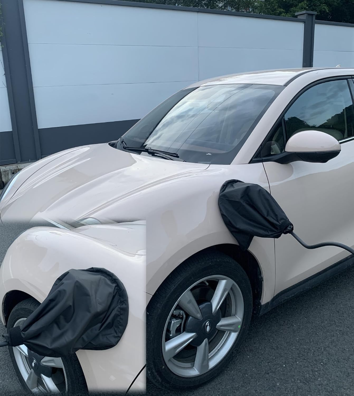 TOYSS Waterproof Electric Car Charging Cover, EV Charger Port Cover, Universal Fit, Diameter 30Cm, Length 45Cm image number 5