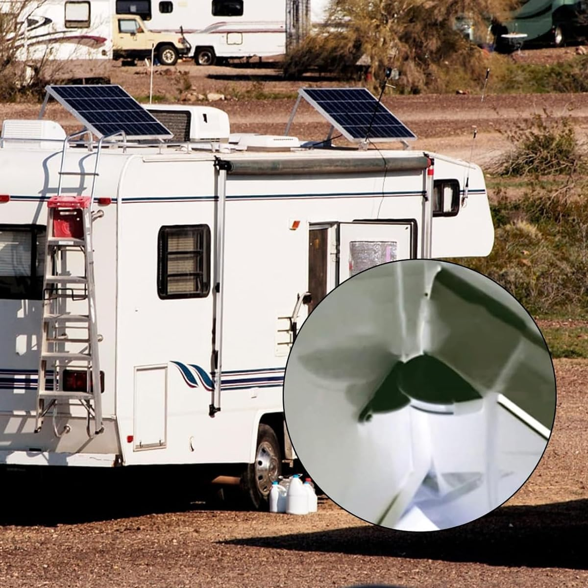 Gorise 2Pcs Caravan Door Retainer Door Stopper, Retaining Catch Holder Nylon with Screws RV for Caravan Motorhome Campervans (Black)