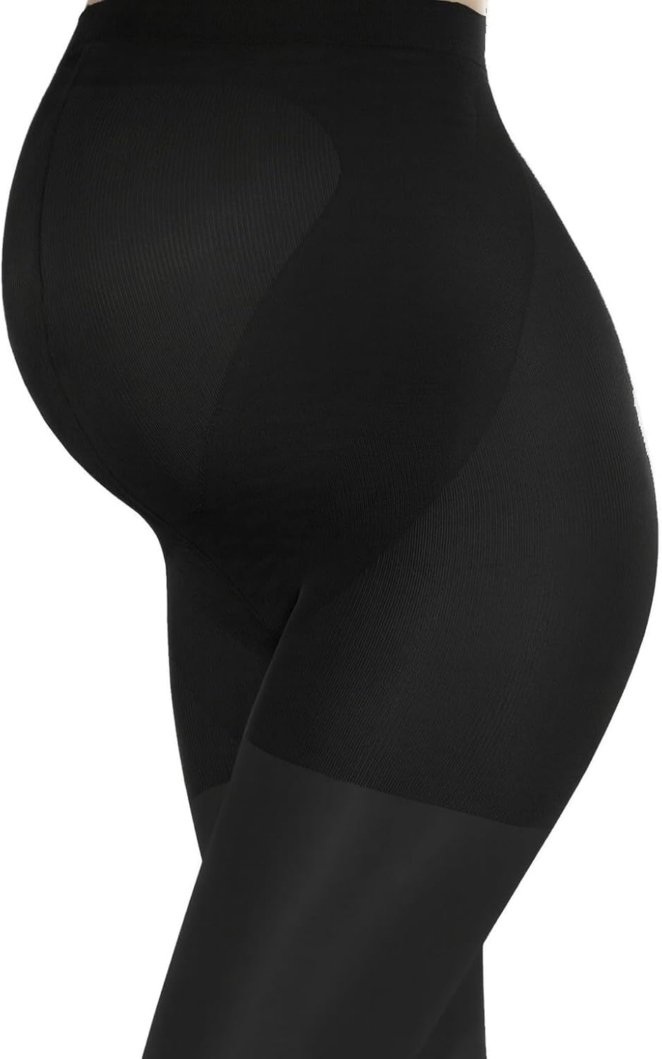 Opaque Maternity Tights, Pregnancy Tights, Comfortable Maternity Pantyhose, 100 DEN, 1Or 2 Pairs, Soft Stretch Microfiber, Sizes S - XL image number 1