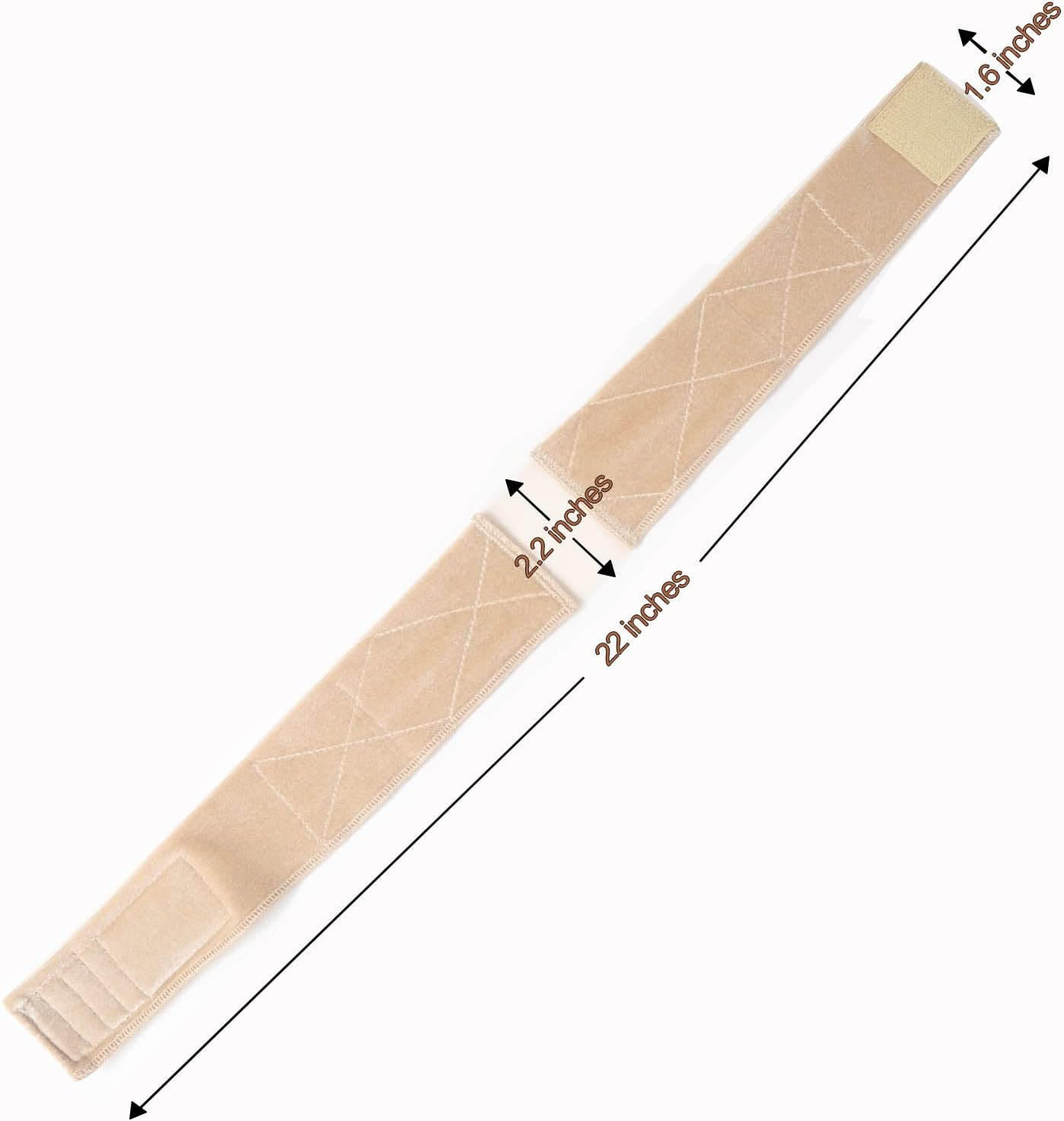 Elastic Wig Grip Headband, Non-Slip Wig Band, Wig Grip Band for Holding Women&rsquo;S Wig and Scarf, Thinner Velvet Wig Grip(2-Nude), 2.0 Count, Pack of 1 - 2-Black image number 2