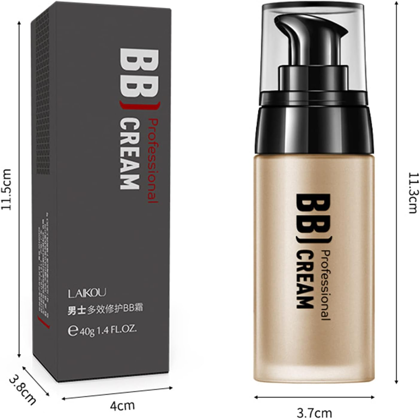 LAPOOH Men'S Concealer Bb Cream 40G