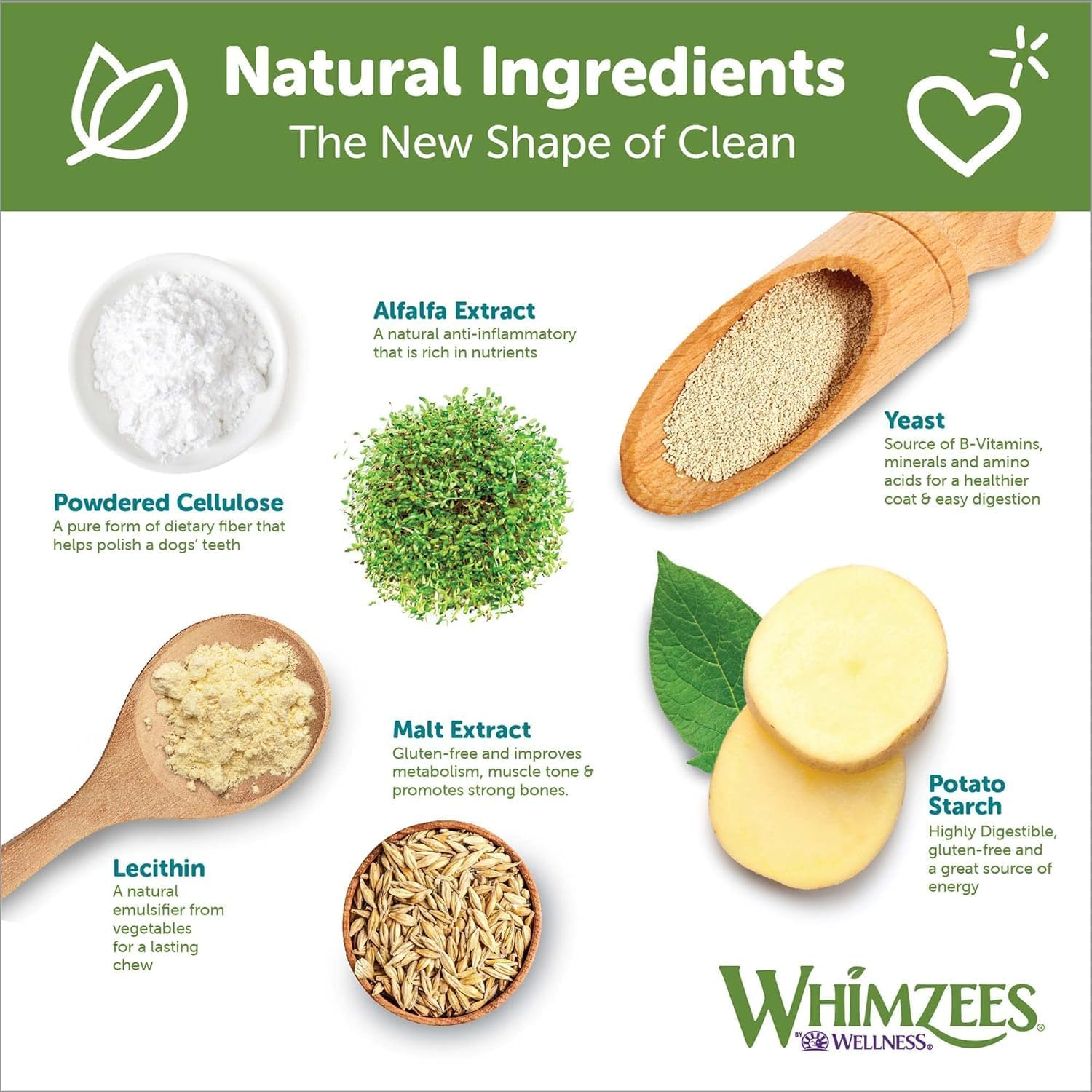 WHIMZEES Variety Bundle Dental Dog Treats, Small (7-12 Kg Dogs), Toothbrush + Antler + Stix - Daily Dental Chews for Dogs (104 Treats) image number 3