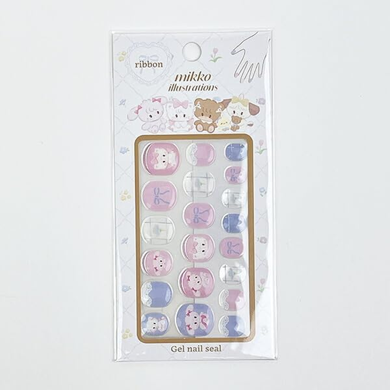Mikko Illustrations Nail Sticker Ribbon image number 2
