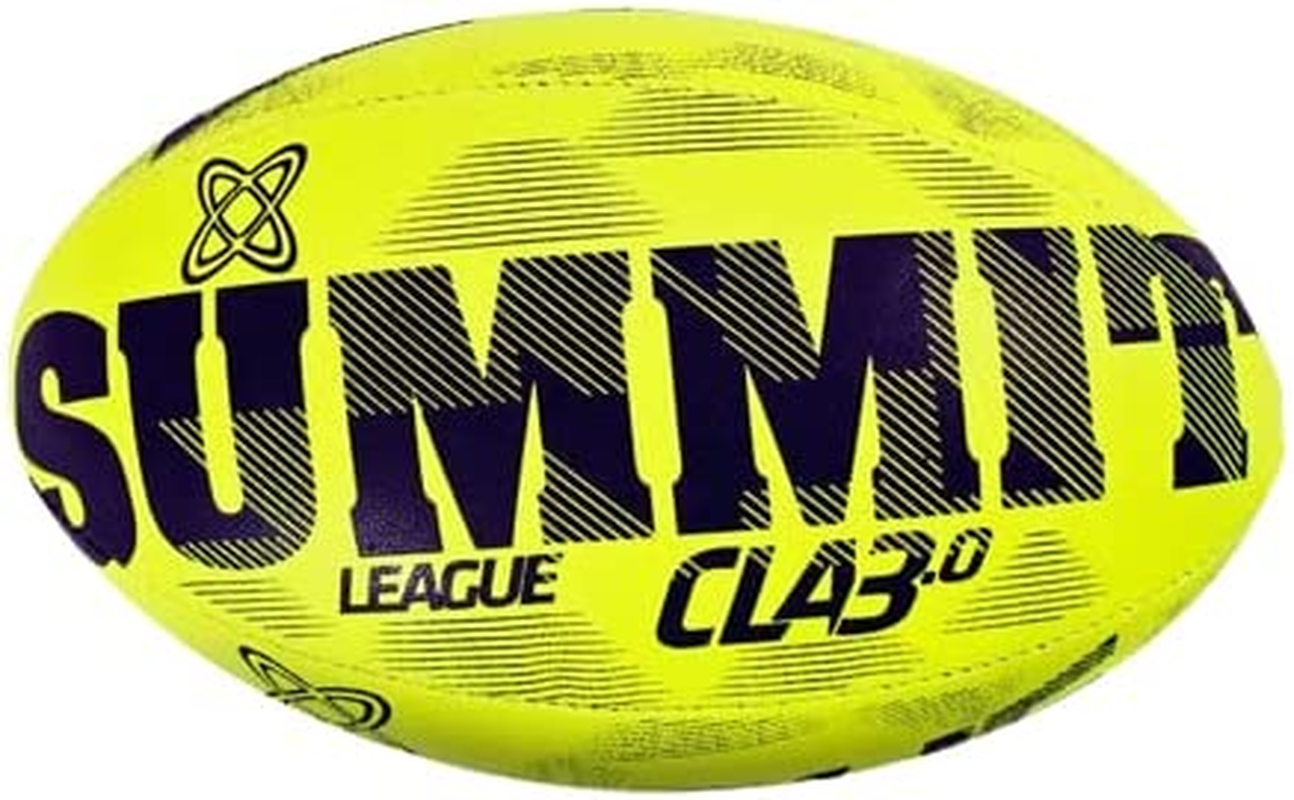 Summit Classic League Recreational Rugby Ball, Multi-Coloured