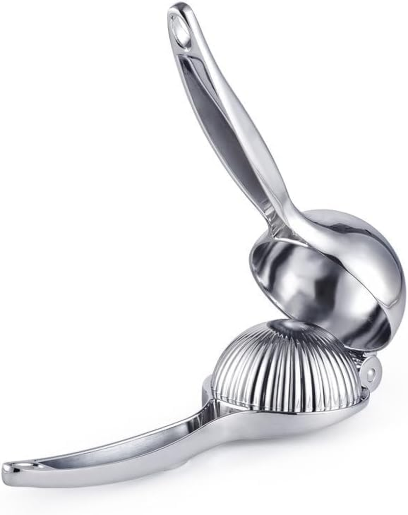 Lemon Squeezer Juicer, Stainless Steel Handheld Lime Juicer, Manual Hand Citrus Press Bar Tool with Zester (M-1)