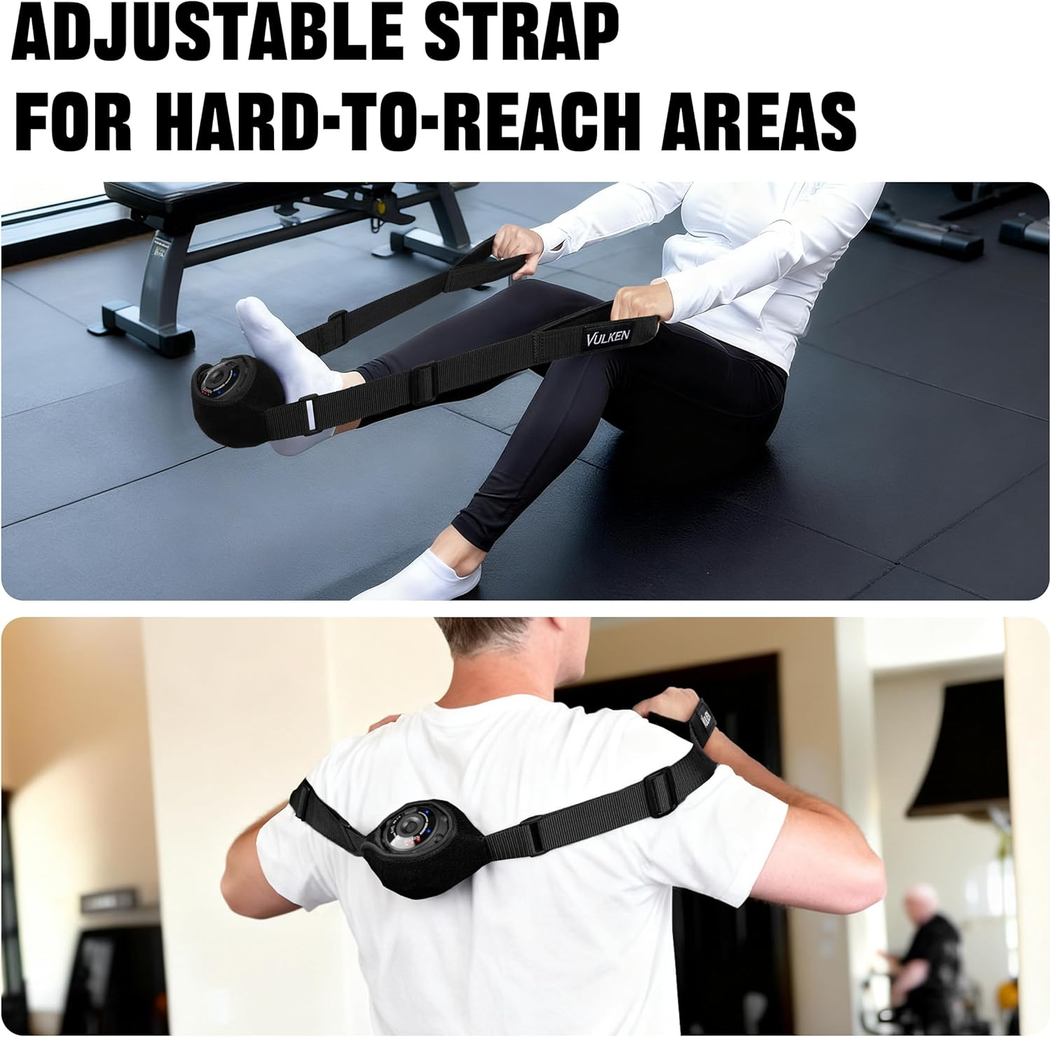 Vulken Acusphere 4 Speed High Intensity Vibrating Massage Ball for Muscle and Plantar Fasciitis Pain Relief, Myofascial Release and Trigger Point Treatment. Foot Massage Roller image number 6