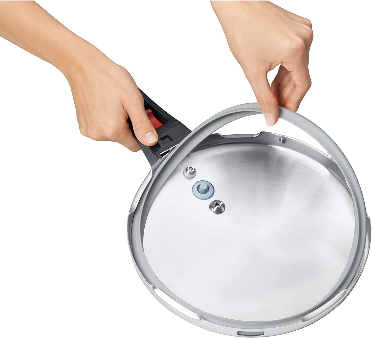 MY WAVE DZ WMF Perfect plus Pressure Cooker Replacement Kit, Diameter 22 Cm, Rubber Seal + Compatible Valve, 2 Pieces, Durable Rubber Gasket for Models from 2.5L to 8.5L image number 4