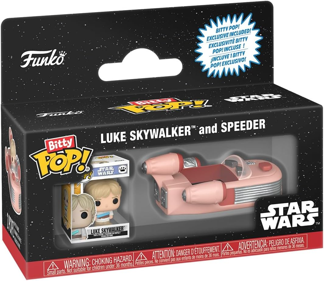 Funko Bitty POP! Ride: Star Wars - Speeder with Luke image number 6