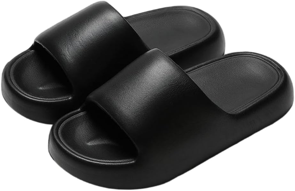 Non-Slip Shower Shoes : Waterproof Pool Slides for Women Men, Quick-Dry Bathroom Slippers Sandals Gym, Dorm, Spa