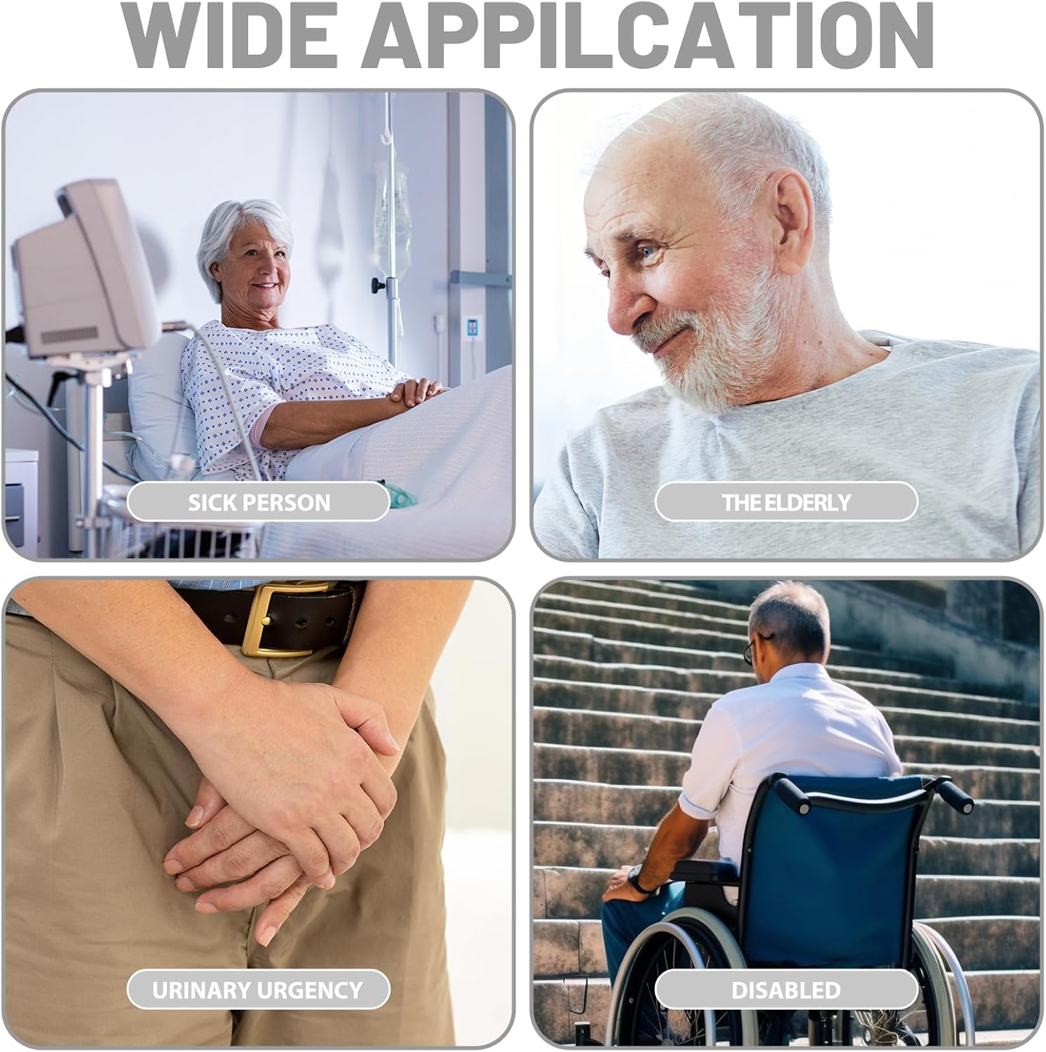 Wearable Urinal for Men,Protable image number 6