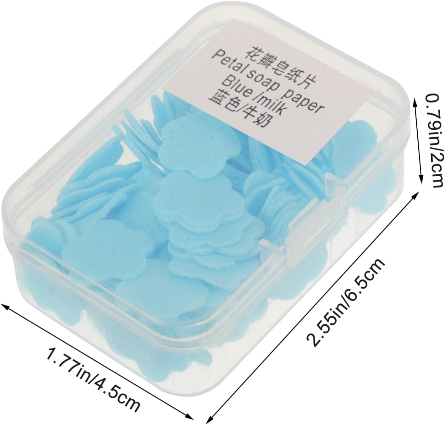 Travel Soap Sheets Portable Hand Wash Soap Box for Boys and Girls and Students image number 5