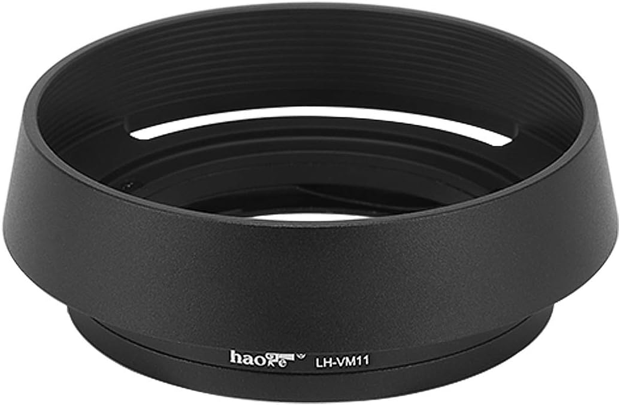 Haoge LH-VM13P Bayonet Square Metal Lens Hood Shade with Hollow Out Designed for Voigtlander 35Mm F2 1:2/35 Ultron Aspherical Vintage Line VM Lens Replace LH-12