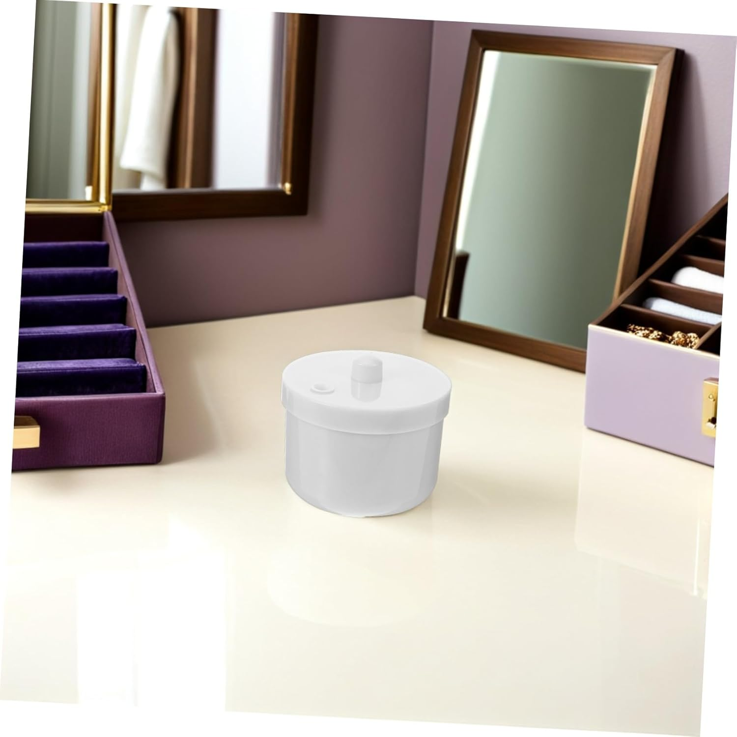 Gatuida 3Pcs Nail Tool Cleaner Box with Fast Soaking Bowl Plastic Manicure Storage Container Portable Compact Organizer for Nail Salons and Home Use image number 4