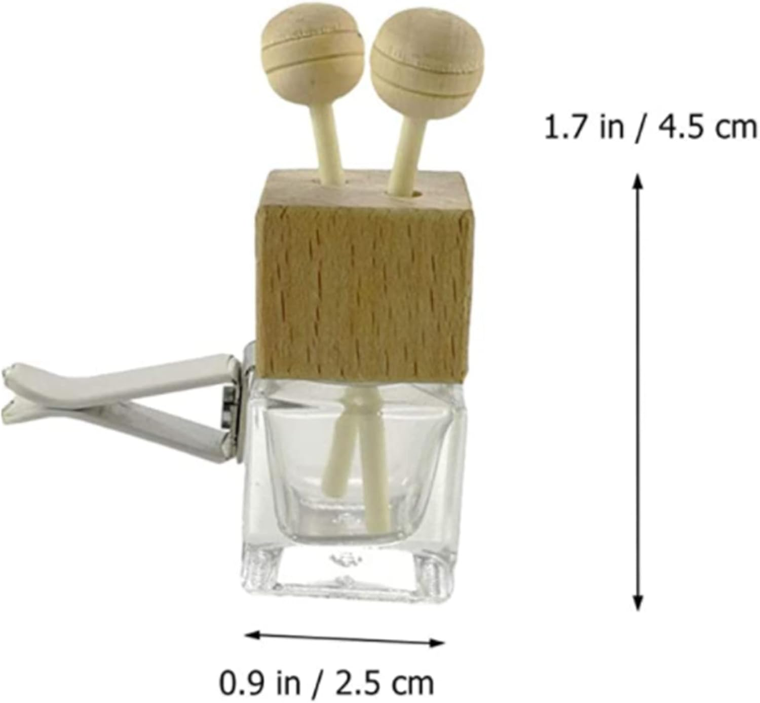 20Pcs Car Perfume Vent Clip Auto Air Outlet Perfume Bottle Remove Odor Essential Oil Diffuser Aroma Fragrance Diffuser image number 4