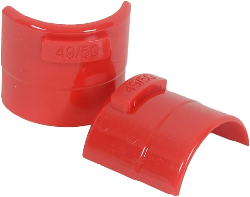 MOTO4U Universal 2PC Front Fork Seal Driver Red Motorcycle 49/50 image number 2