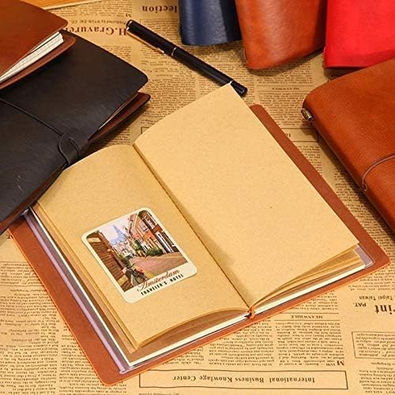 To My Wife Leather Journal - Never Forget That I Love You -140 Page Notebook, Refillable Travel Journal Diary Sketchbook, Birthday Anniversary to Wife from Husband image number 6