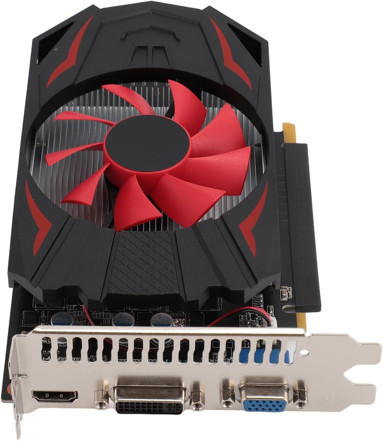 GTX1050 2GB DDR5 Gaming Graphics Card, 128Bit 5000MHZ Core Frequency, 2560X1600 Resolution, Support for Directx 12, PCI Express 2.0 16X Slot, Cooling Module image number 2