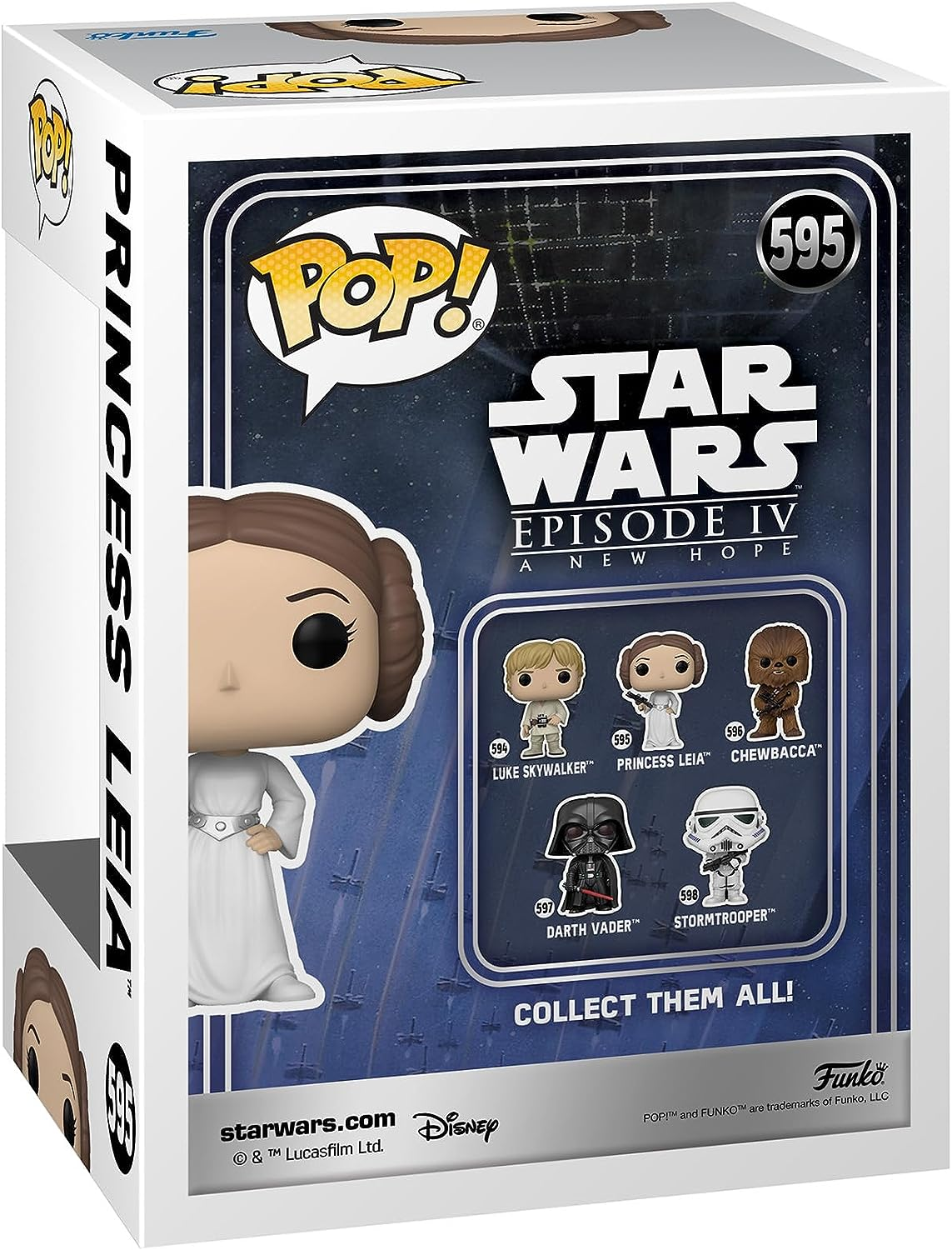 FUNKO POP! Star Wars: New Classics - Leia image number 1